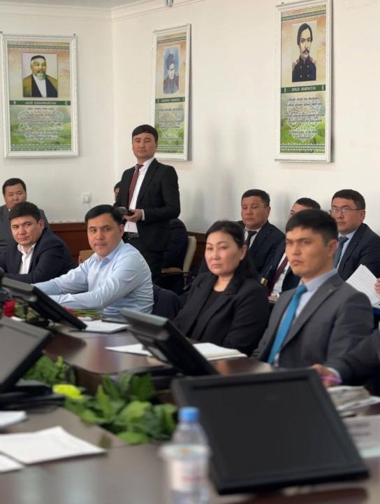 Сегодня под председательством акима района Асланбека Шуиншалиева состоялось аппаратное совещание