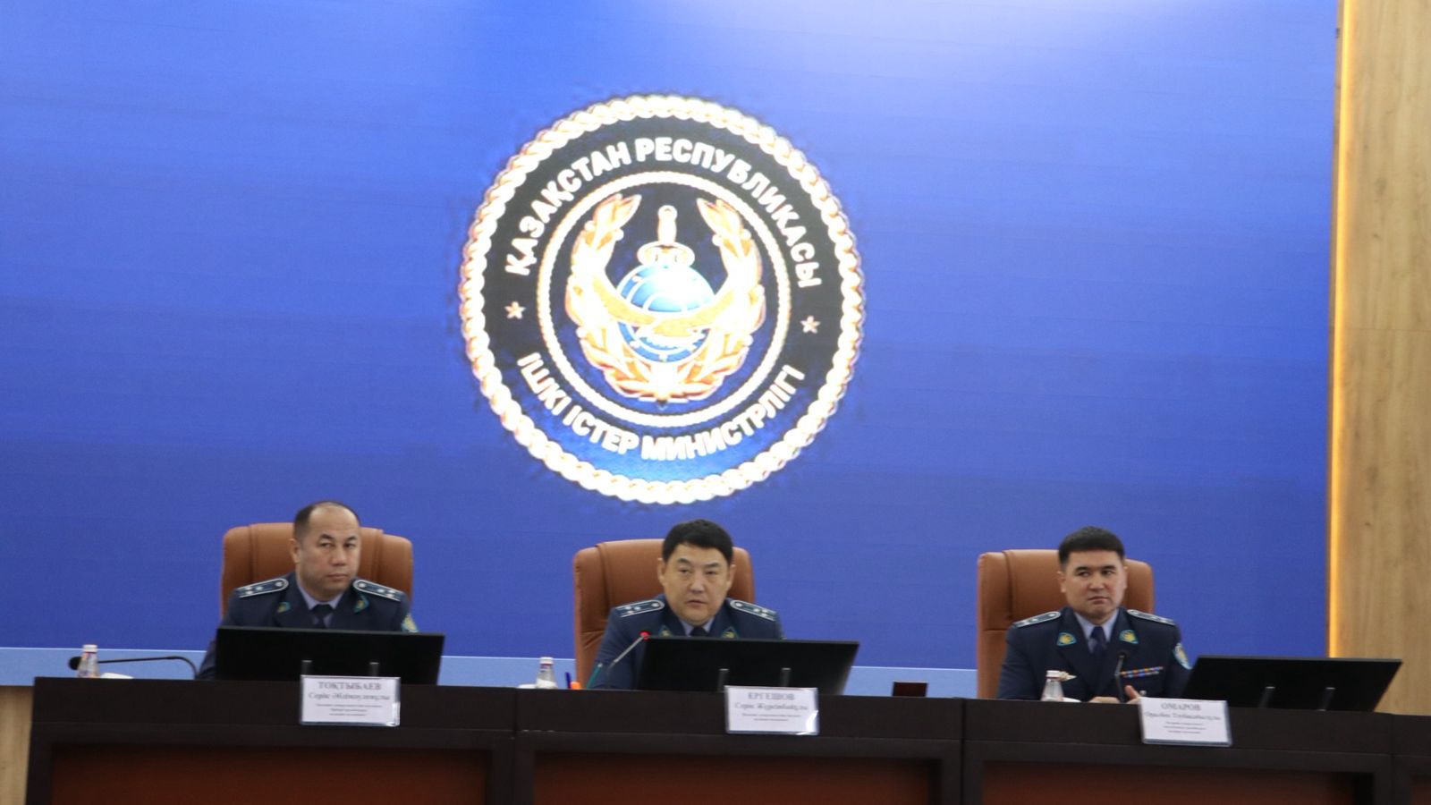 «Закон и порядок»: итоги работы за первый квартал подвели в Департаменте полиции Кызылординской области