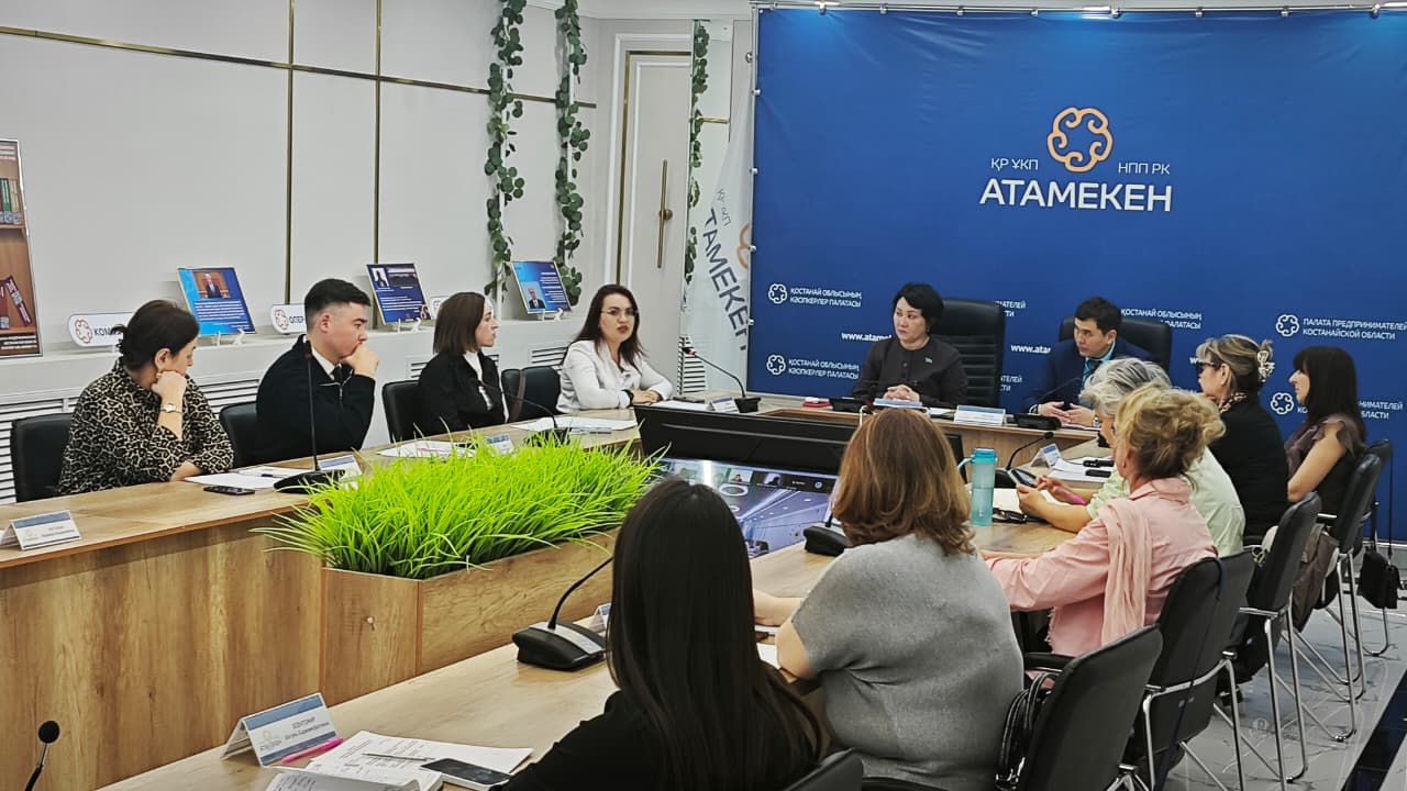 На площадке НПП «Атамекен» состоялась встреча с предпринимателями.