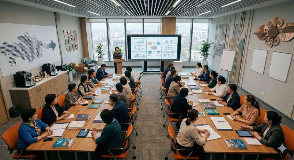 Специалисты Национального научно-практического института благополучия детей «Өркен» повышают квалификацию сотрудников детских домов