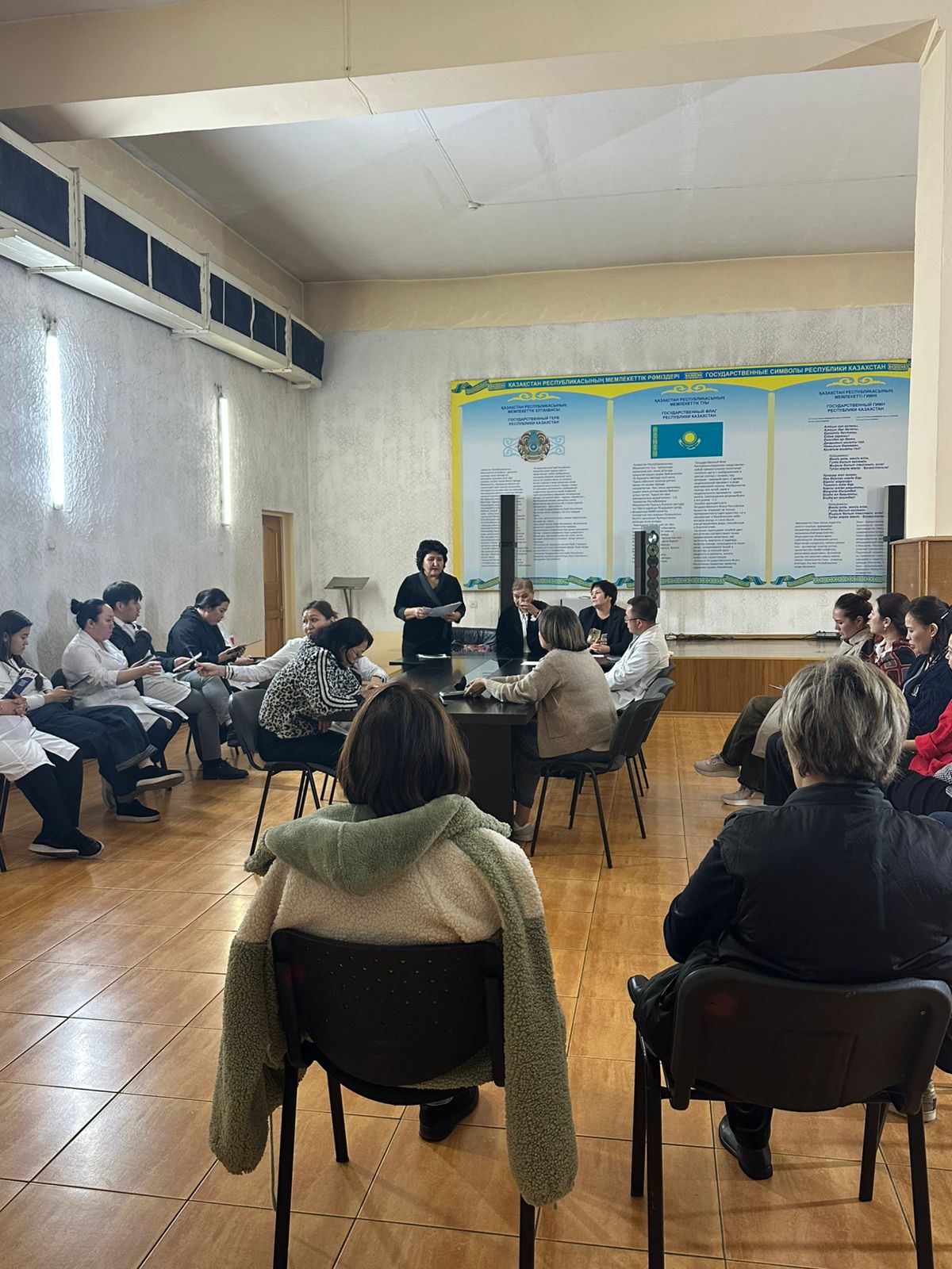 Информационно-разъяснительная работа с коллективом Товарищества с ограниченной ответственностью «Масло-Дел»