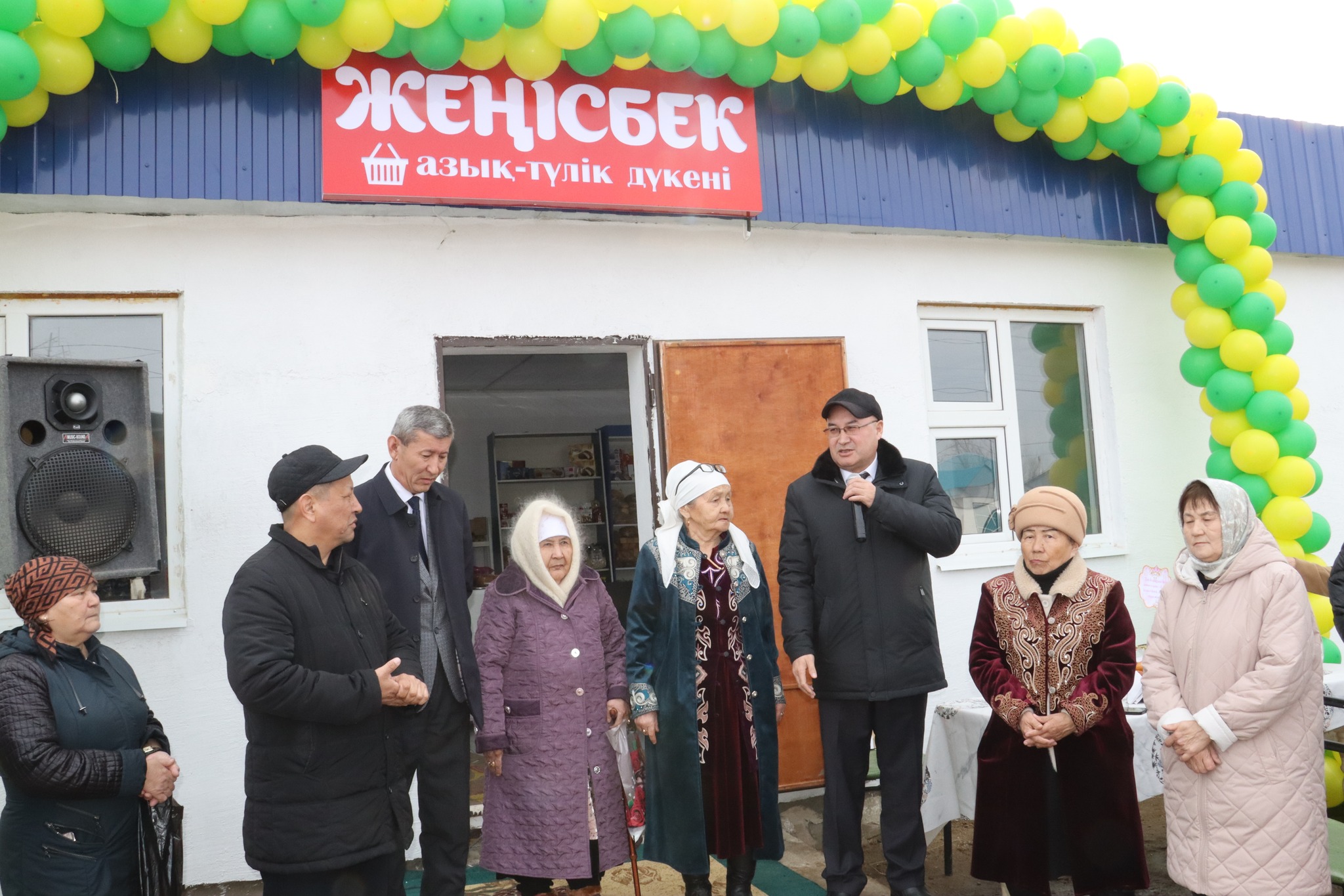 В сулыколе открылся магазин ” Женисбек