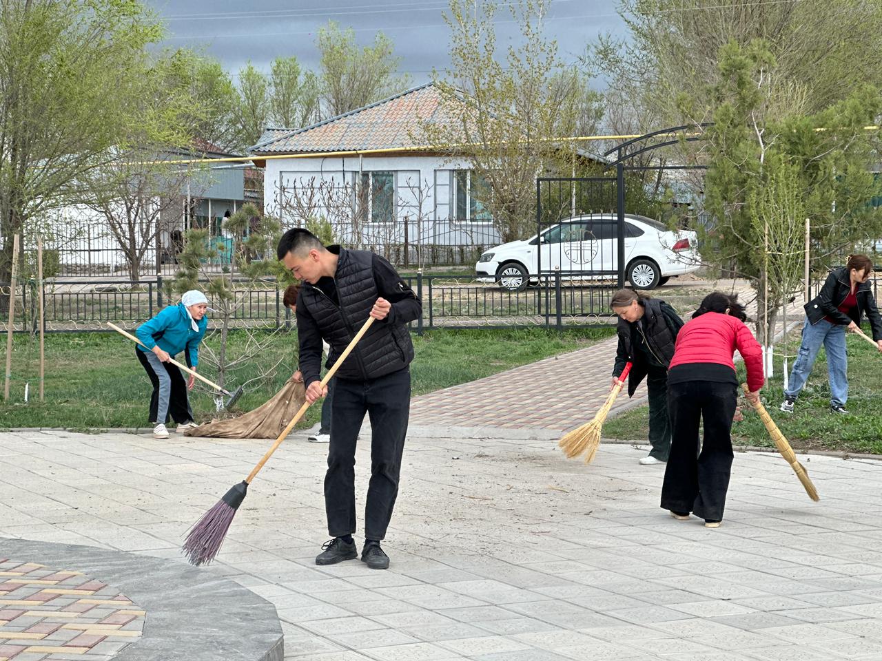 В области Жетісу прошла санитарная акция «Таза бейсенбі»