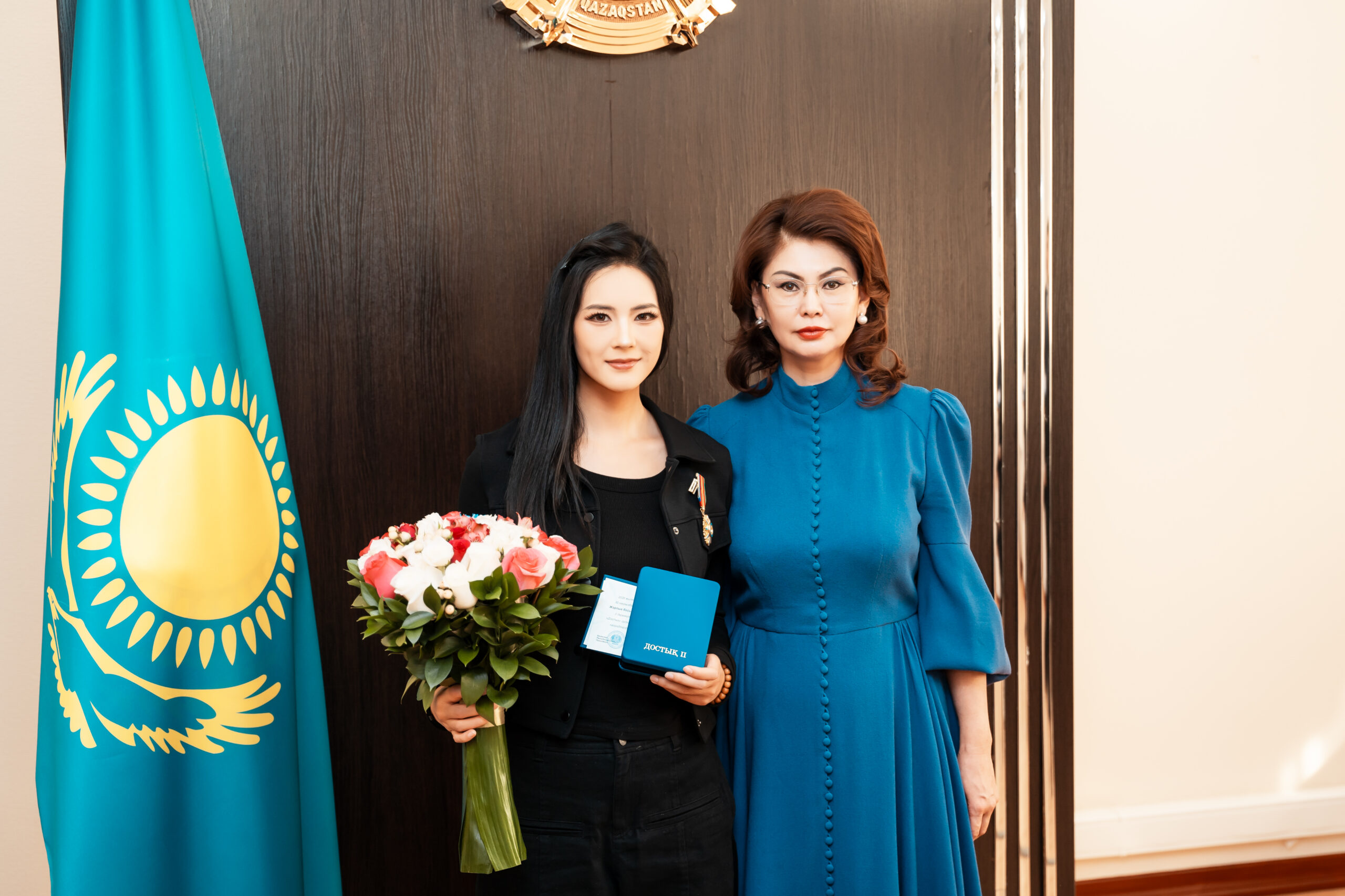 Тао Минсю награждена орденом «Достық» II степени от имени Главы государства