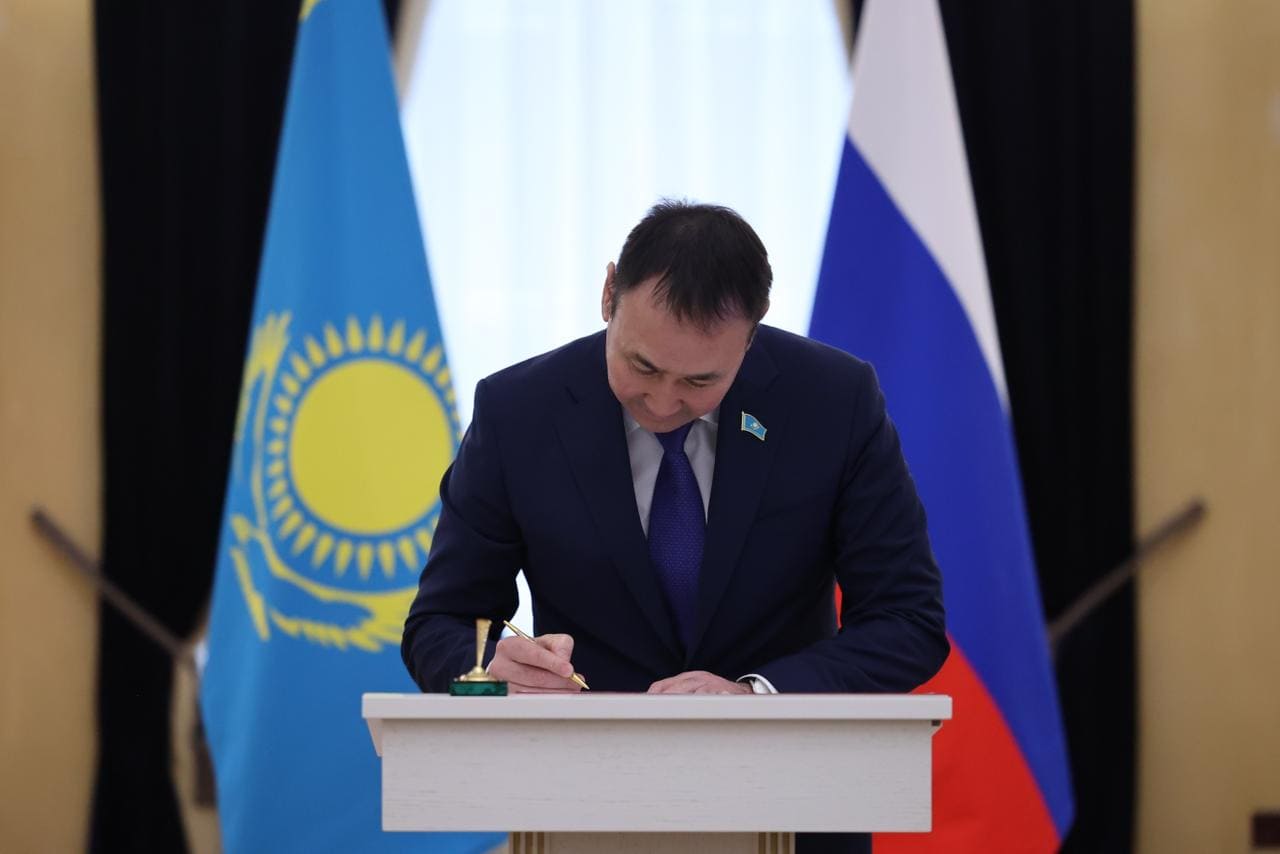 Визит делегации маслихата города Астаны в Москву (04.04.2026)