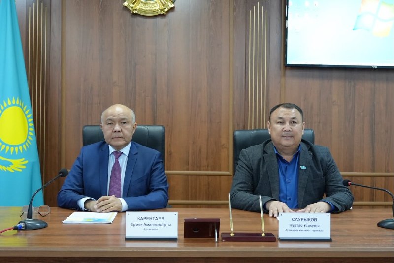 Состоялось очередное аппаратное совещание под председательством акима района