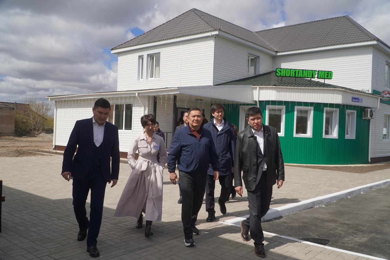В фокусе внимания – медицинские объекты Шортандинского района