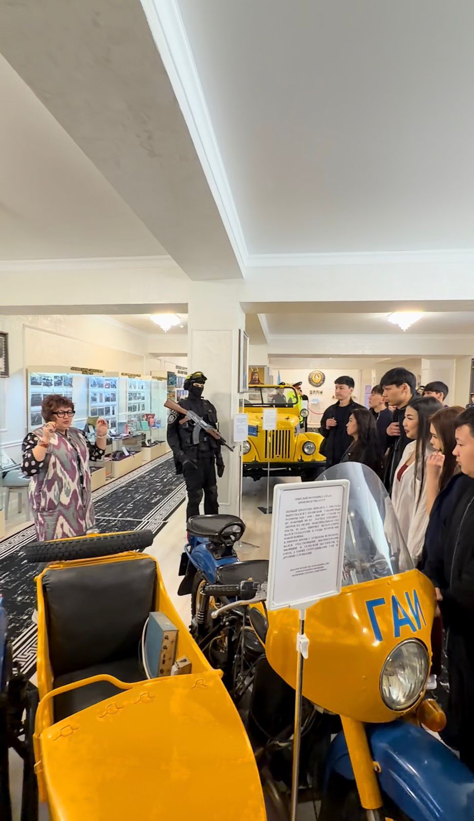 Около 400 студентов посетили Департамент полиции Жамбылской области