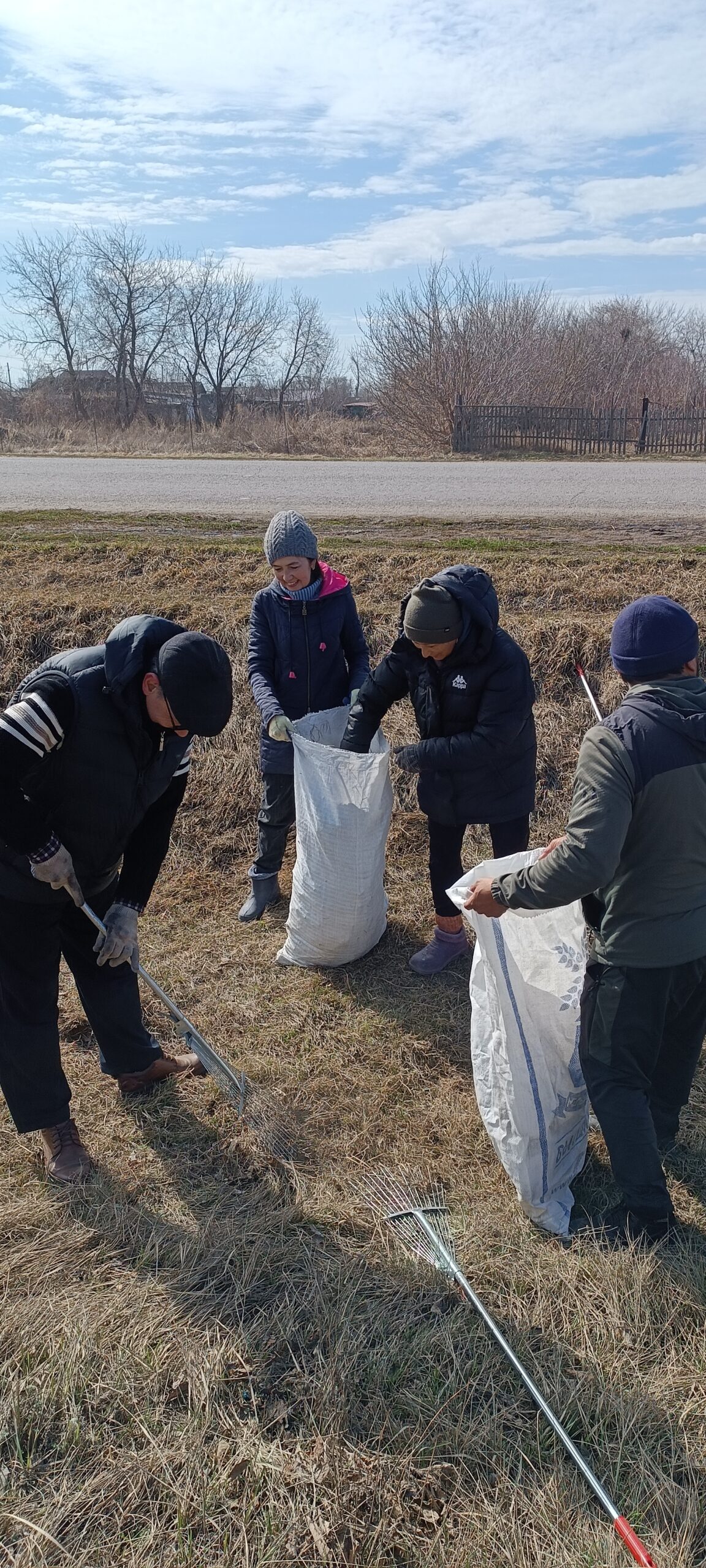 Участие в субботнике