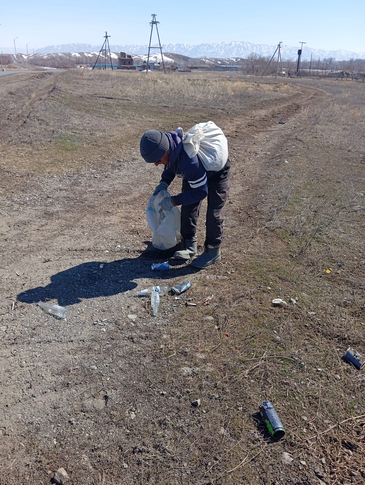 Акция «Таза Қазақстан» в Миролюбовском сельском округе!