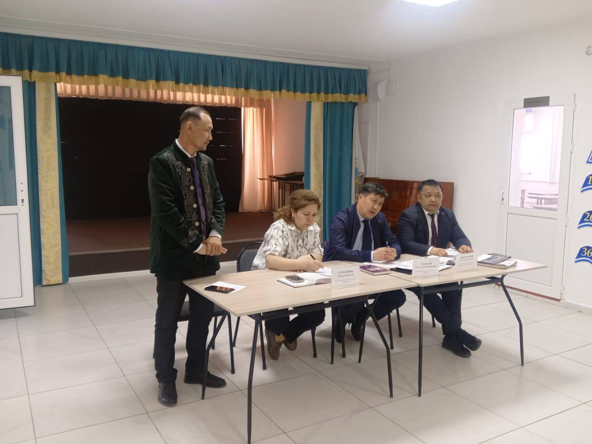 В Озерском сельском округе и в селе Талица, входящих в состав района Жаңасемей, состоялась встреча с населением