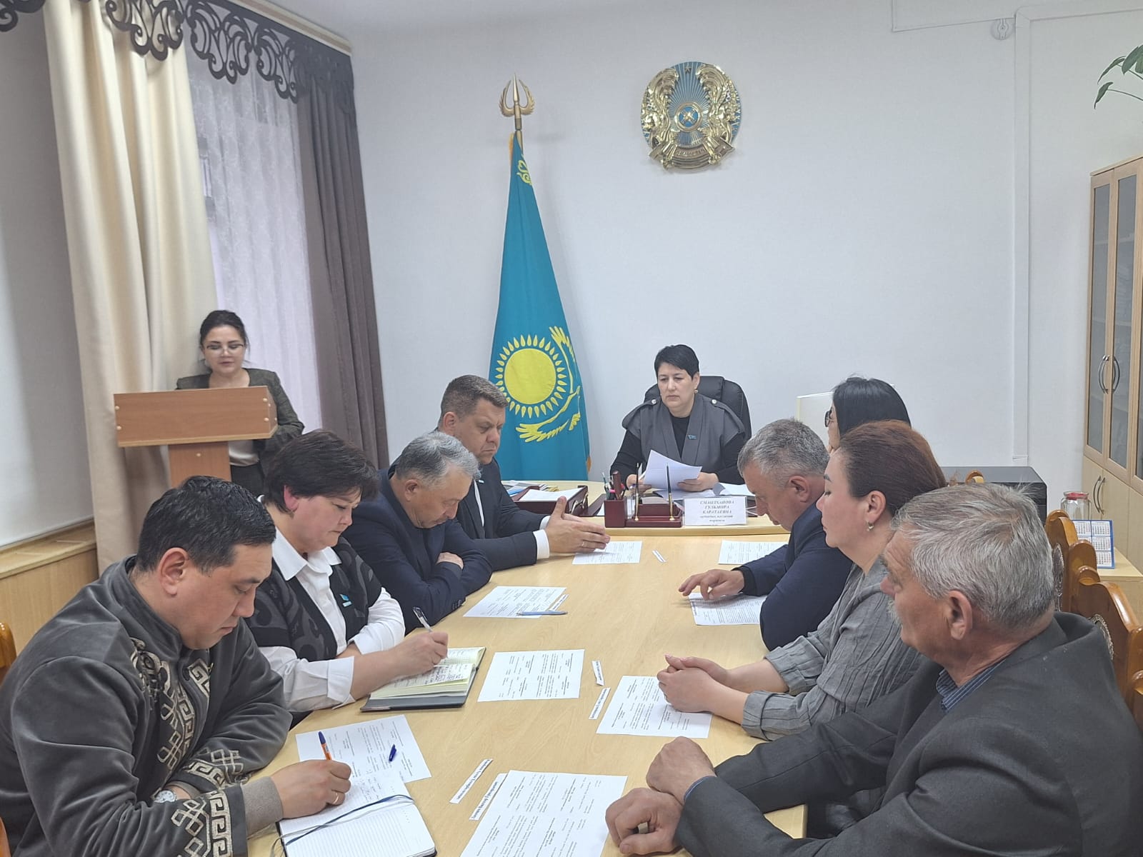 10 апреля проведено заседание 58 внеочередной сессии Щербактинского районного маслихата VIІІ созыва.