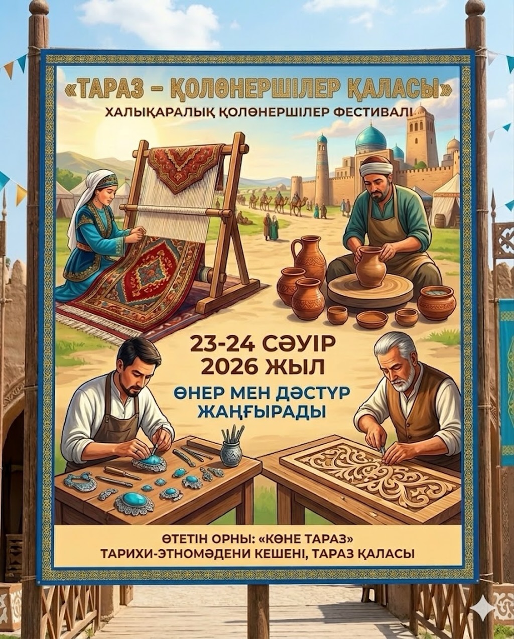 В Таразе возрождаются искусство и традиции