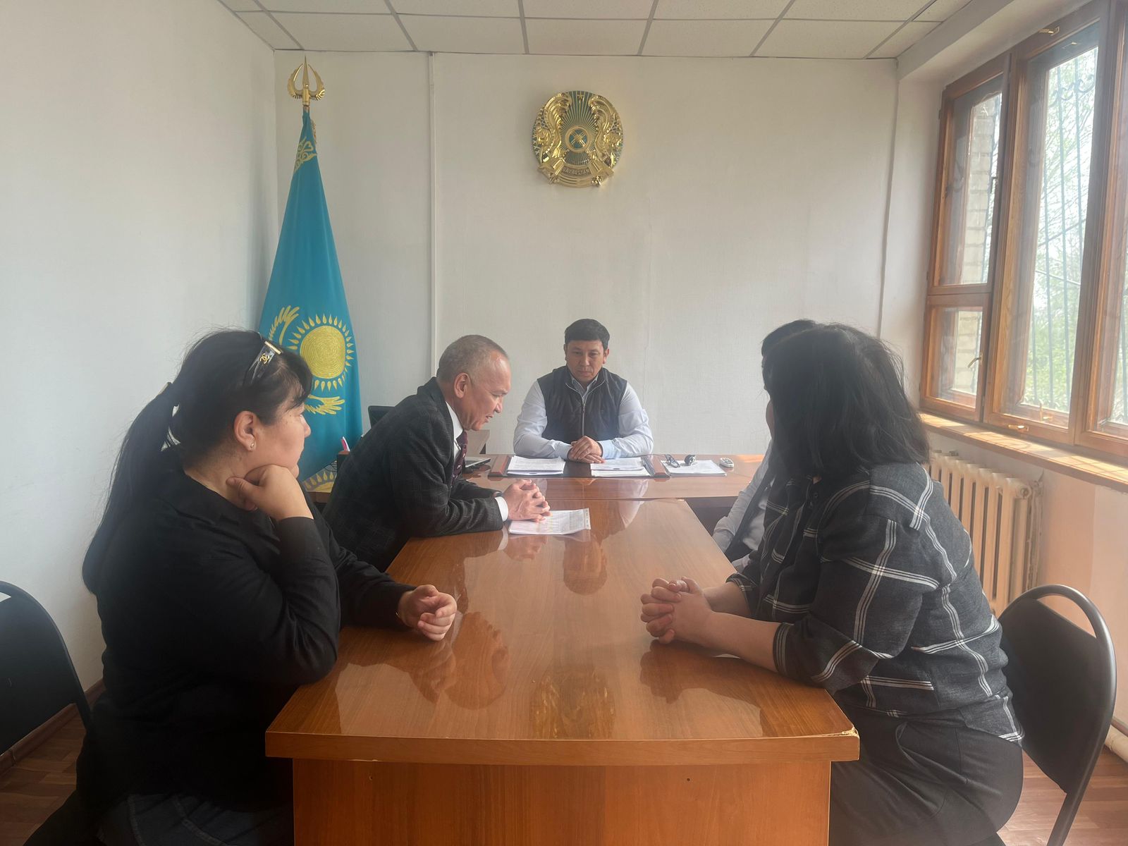 Рабочий визит в Темирский район: вопросы социальной защиты и реабилитации