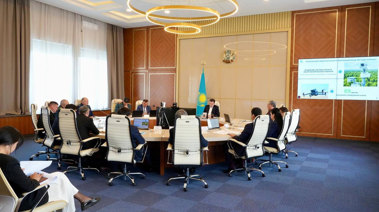 Аким ВКО доложил Премьер-министру РК о готовности области к пожароопасному сезону