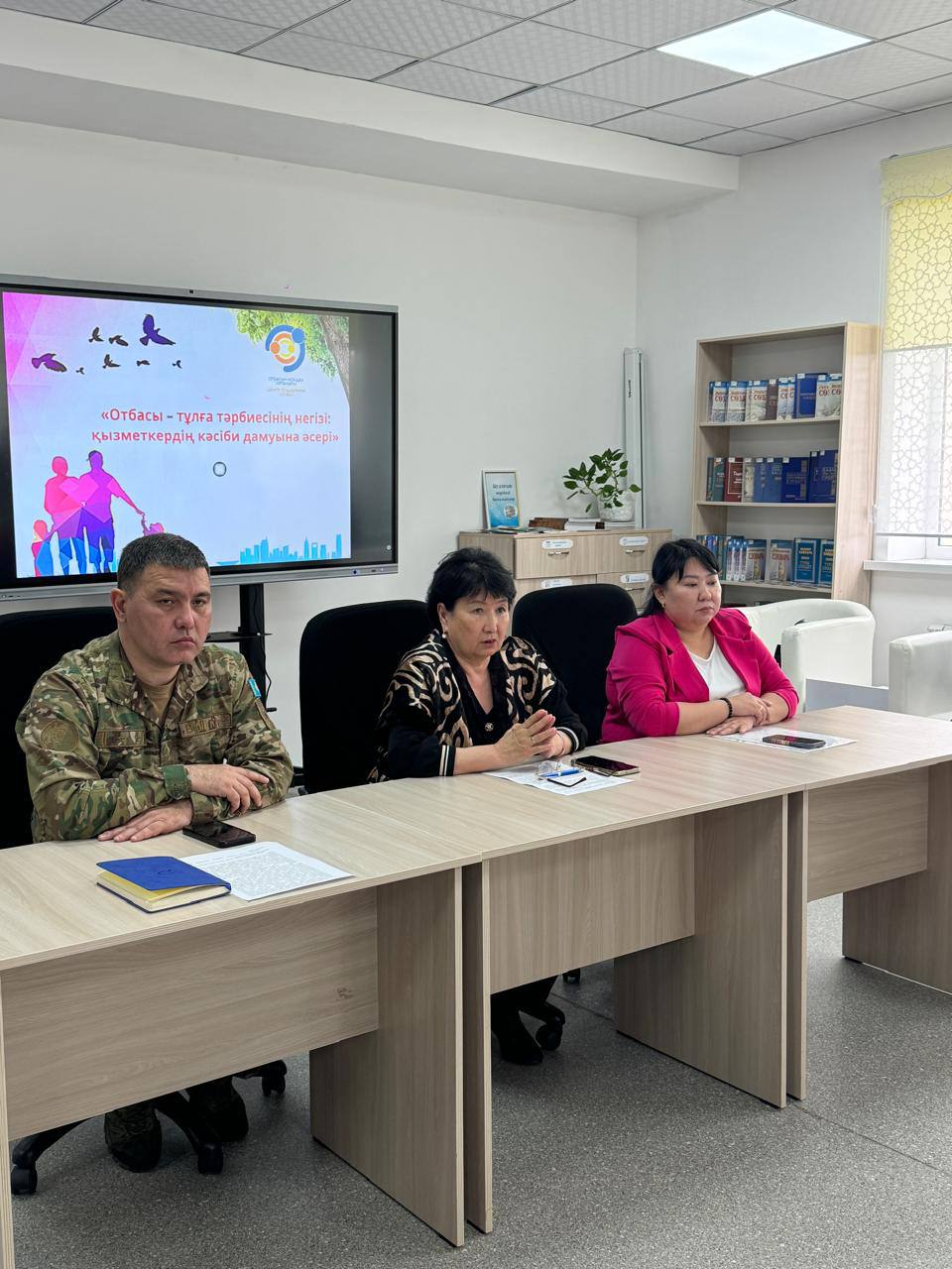 В Жамбылском районе состоялась встреча со спасателями