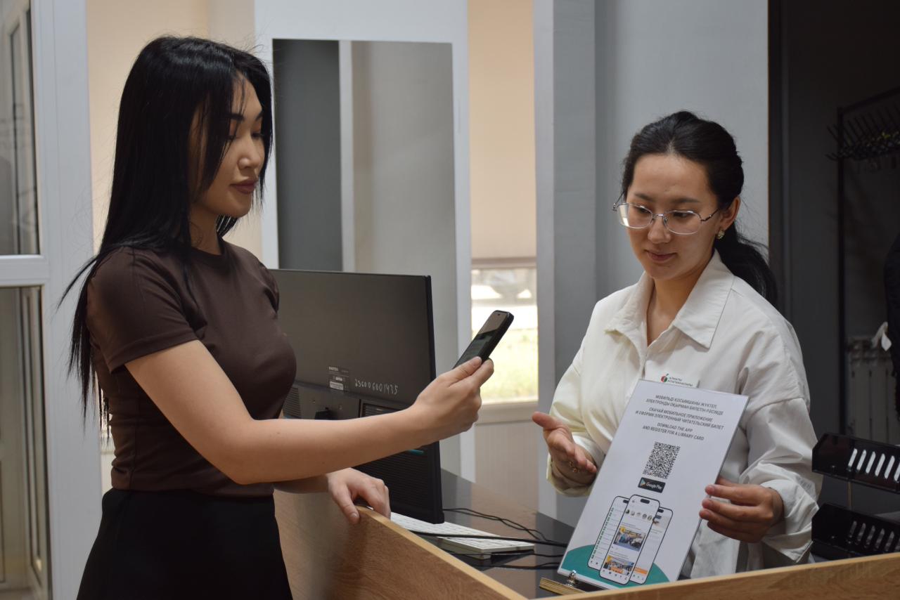 Библиотека на расстоянии одного клика: запущено мобильное приложение Библиотек Алматы