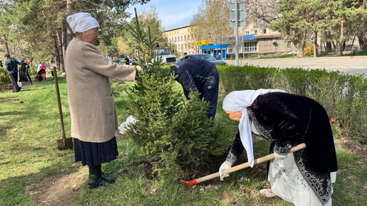 В городе Текели в рамках акции «Таза Қазақстан» проведены масштабные работы