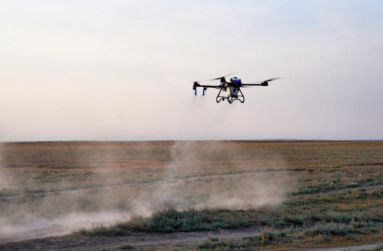 Более 100 дронов будет задействовано в защитных мероприятиях против саранчовых