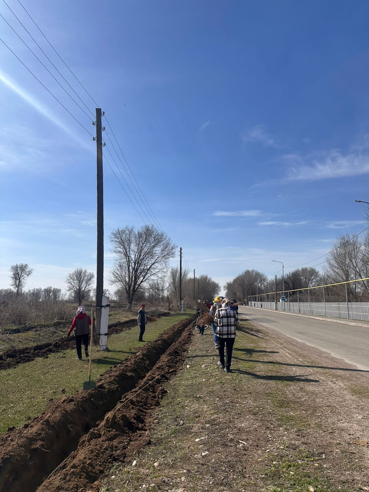 В рамках экологической акции «Таза Қазақстан» был проведён субботник