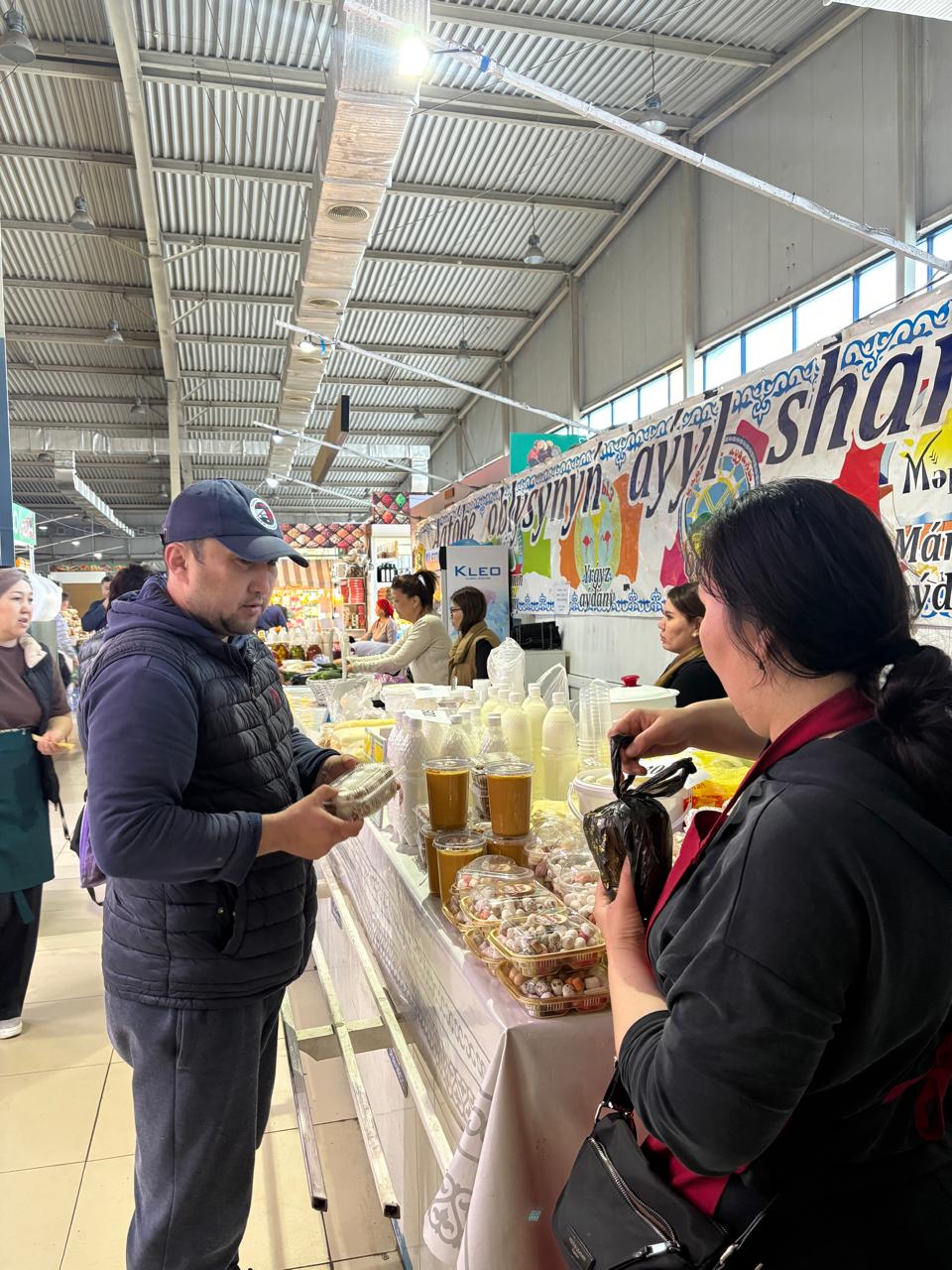 На рынке «Табыс» состоялась очередная сельскохозяйственная ярмарка.