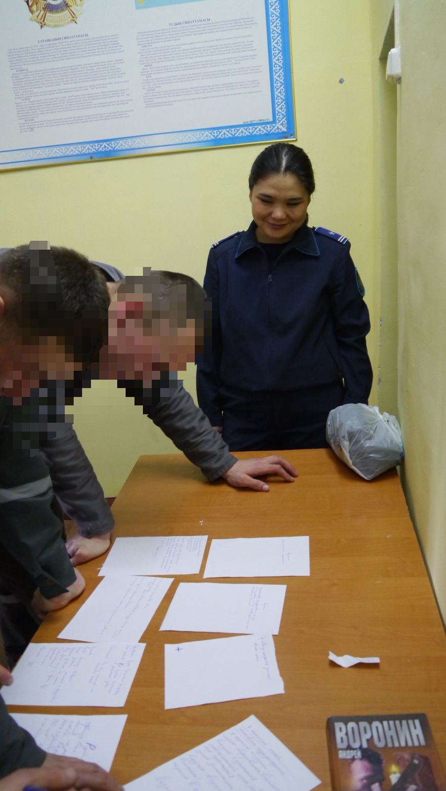 Тренинг для сплочения коллектива среди осужденных