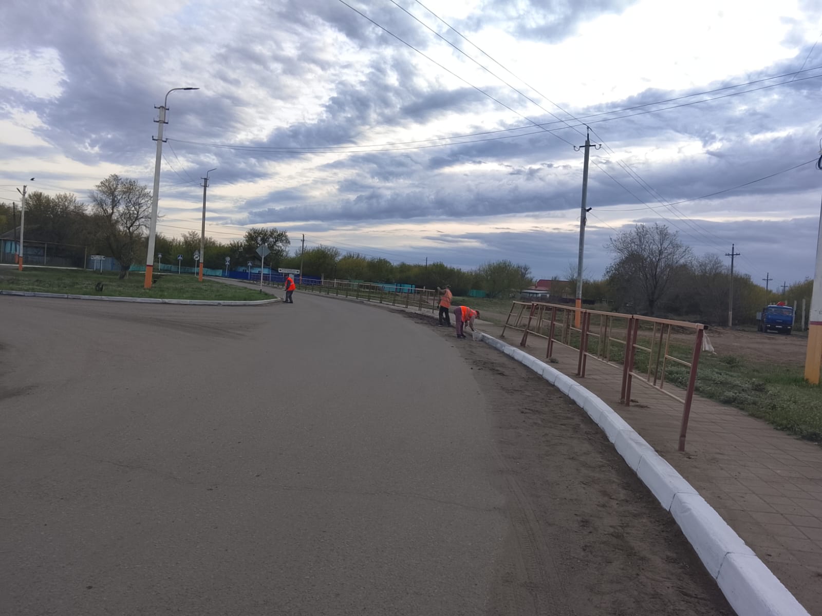 Покрас бордюр