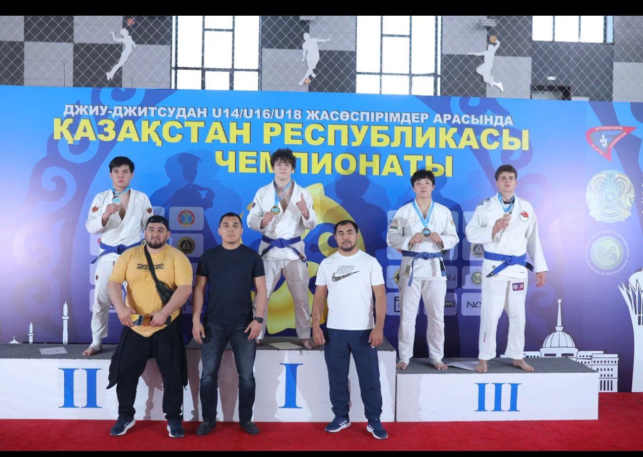 Алматинские спортсмены завоевали 38 медалей на чемпионате Казахстана по джиу-джитсу