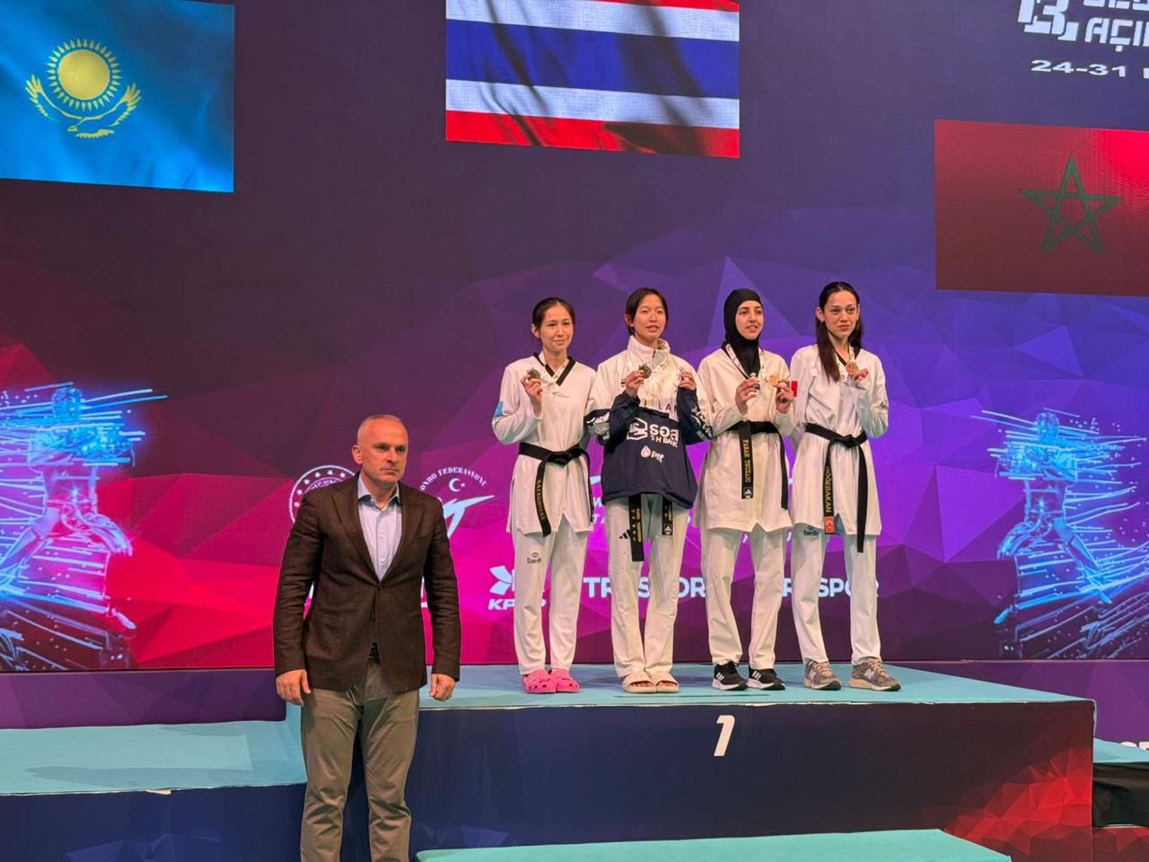 Алматинские спортсмены завоевали медали международного турнира Turkish Open по таэквондо