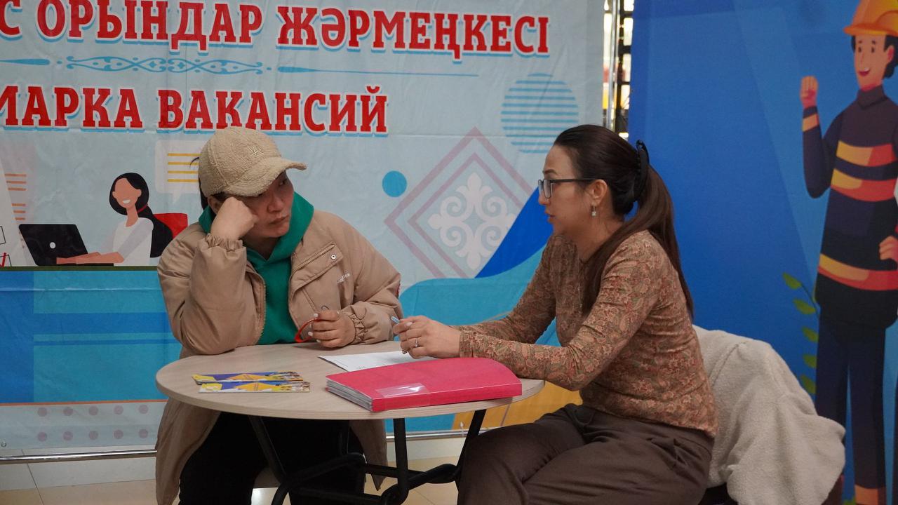 Более 600 рабочих мест было предложено на ярмарках вакансий в области Жетісу