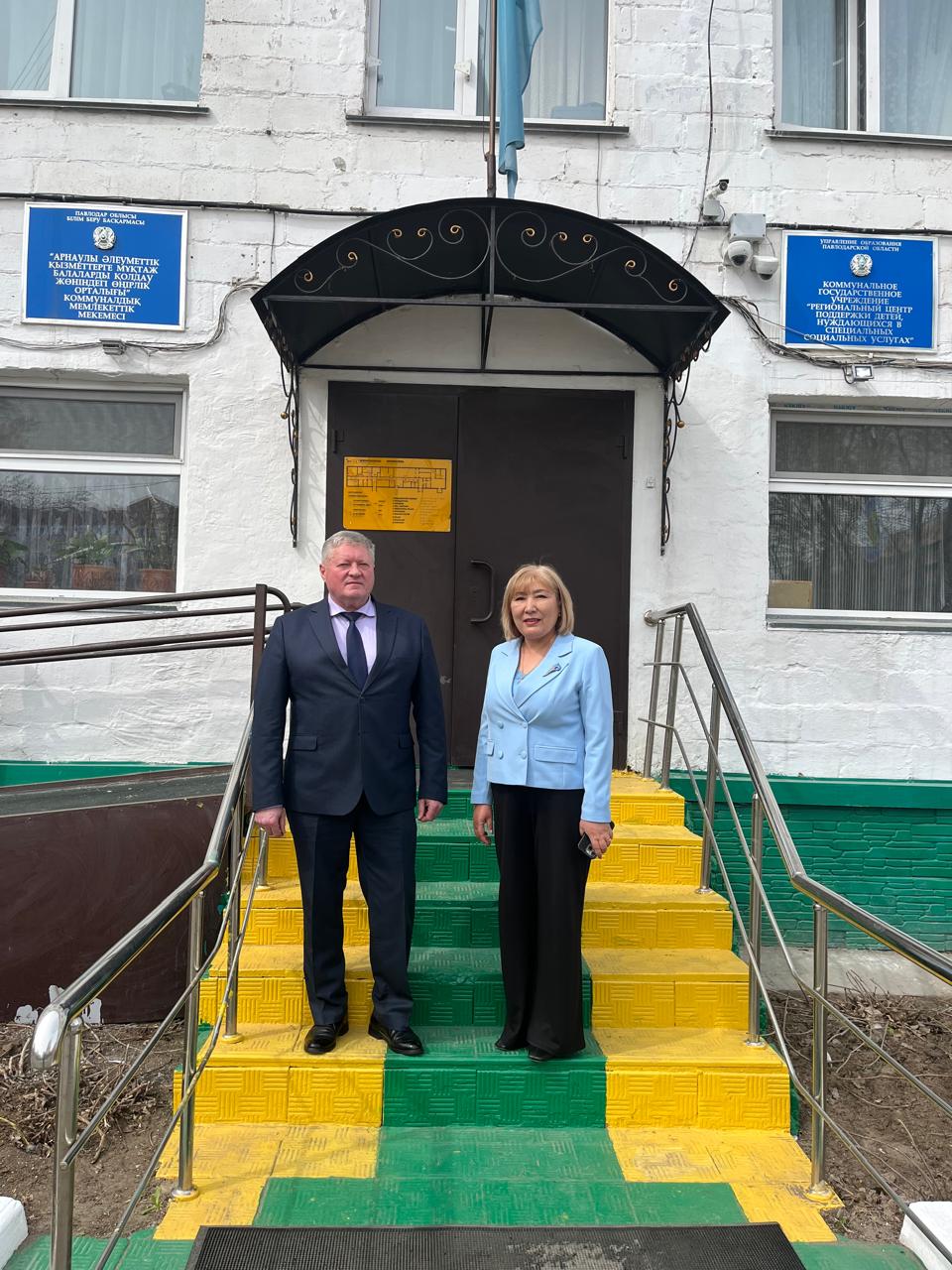 Рабочий визит в Региональный центр поддержки детей, нуждающихся в специальных социальных услугах