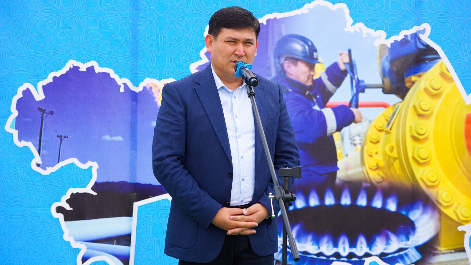 В СЕЛЕ ЖАЙЫЛМА ПОДКЛЮЧЕН ПРИРОДНЫЙ ГАЗ