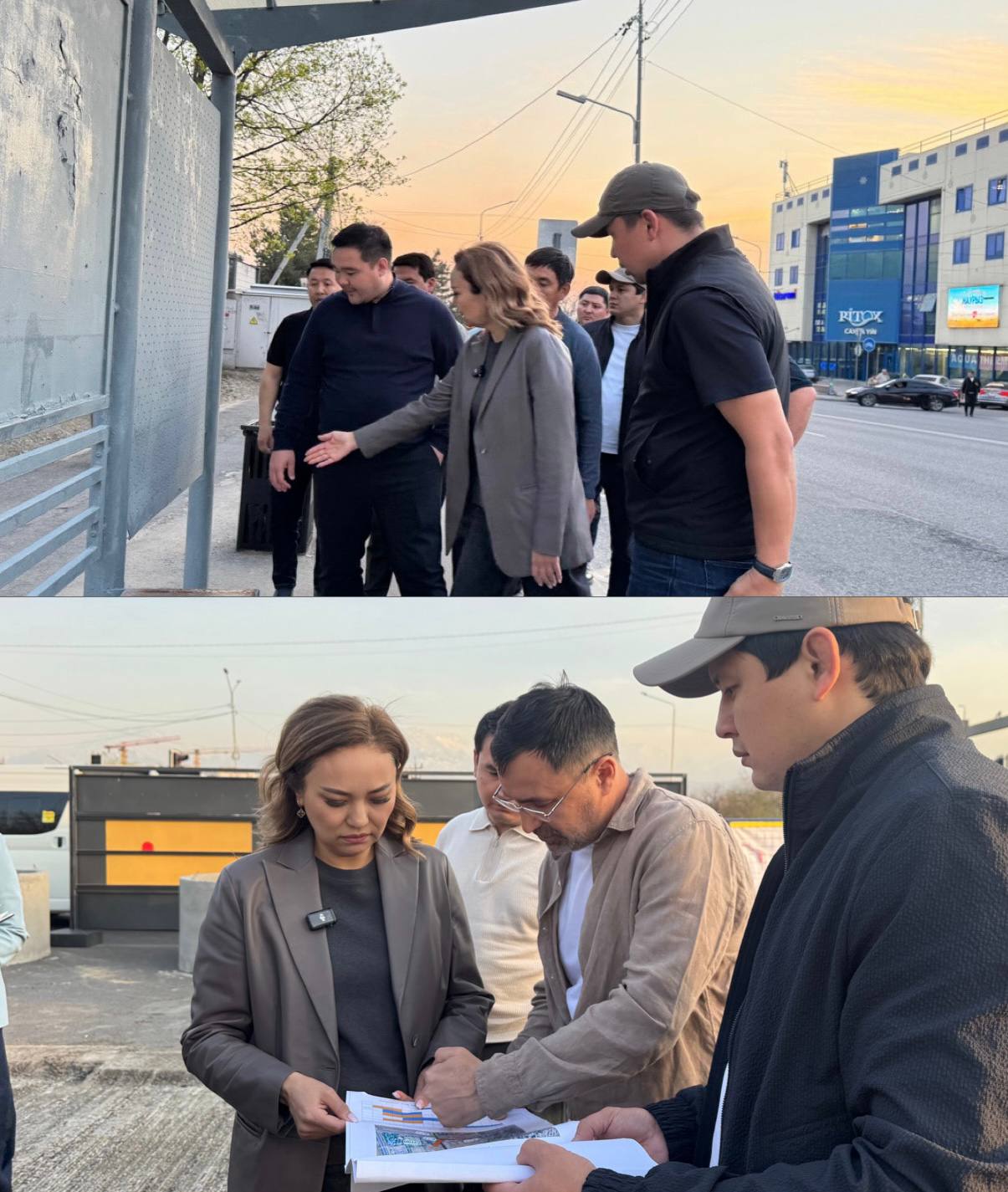 Ход реализации инфраструктурных проектов проверен в ходе объезда района