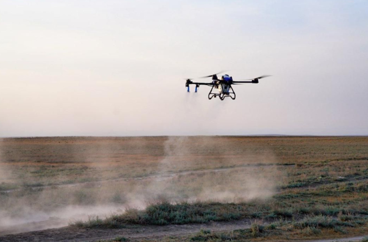 Более 100 дронов будет задействовано в защитных мероприятиях против саранчовых