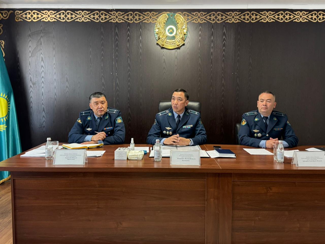 В Департаменте уголовно-исполнительной системы по Жамбылской области состоялось расширенное совещание по итогам I квартала 2026 года