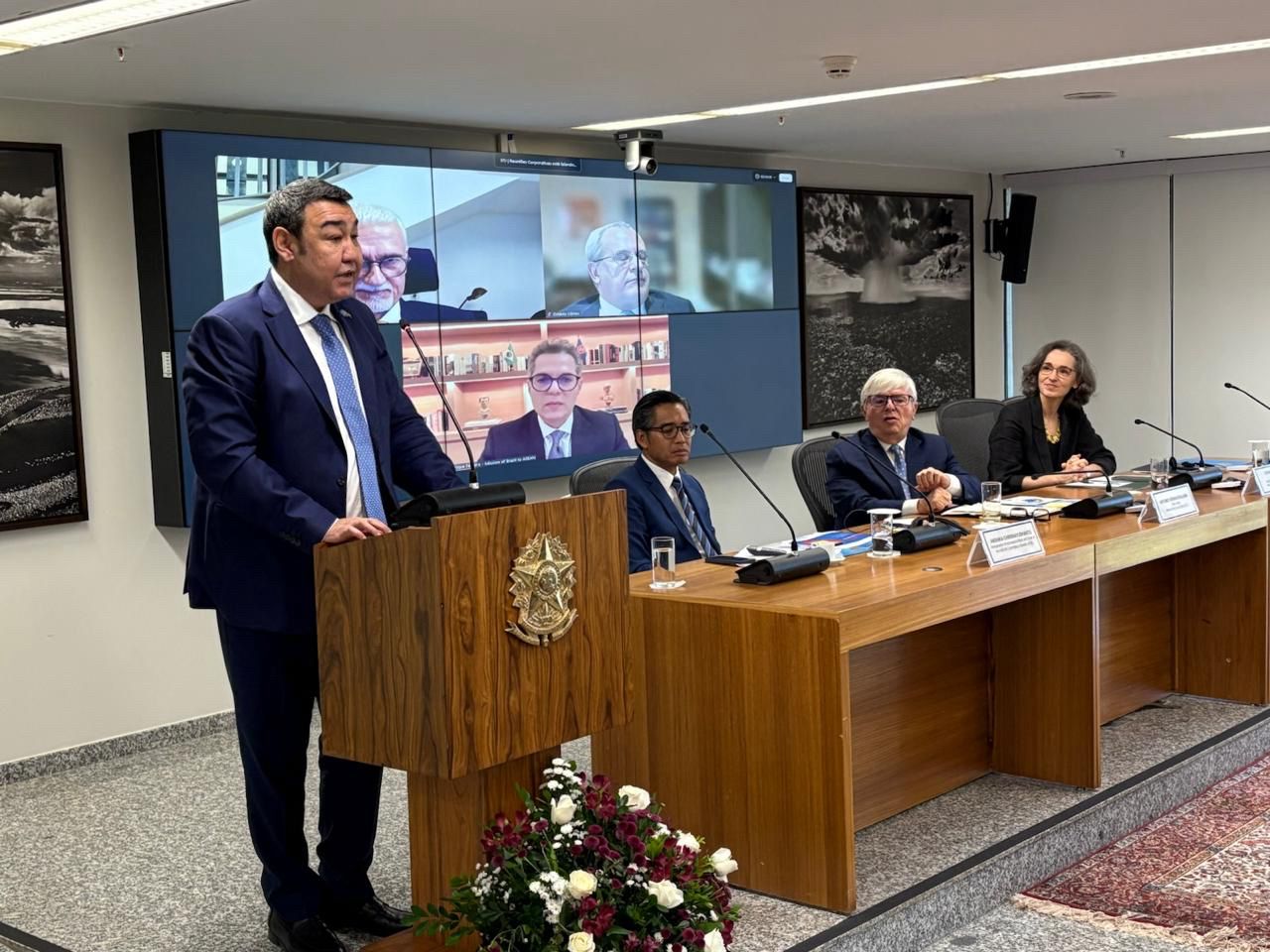 Казахстан поддерживает инициативу сотрудничества Бразилии с Центральной Азией