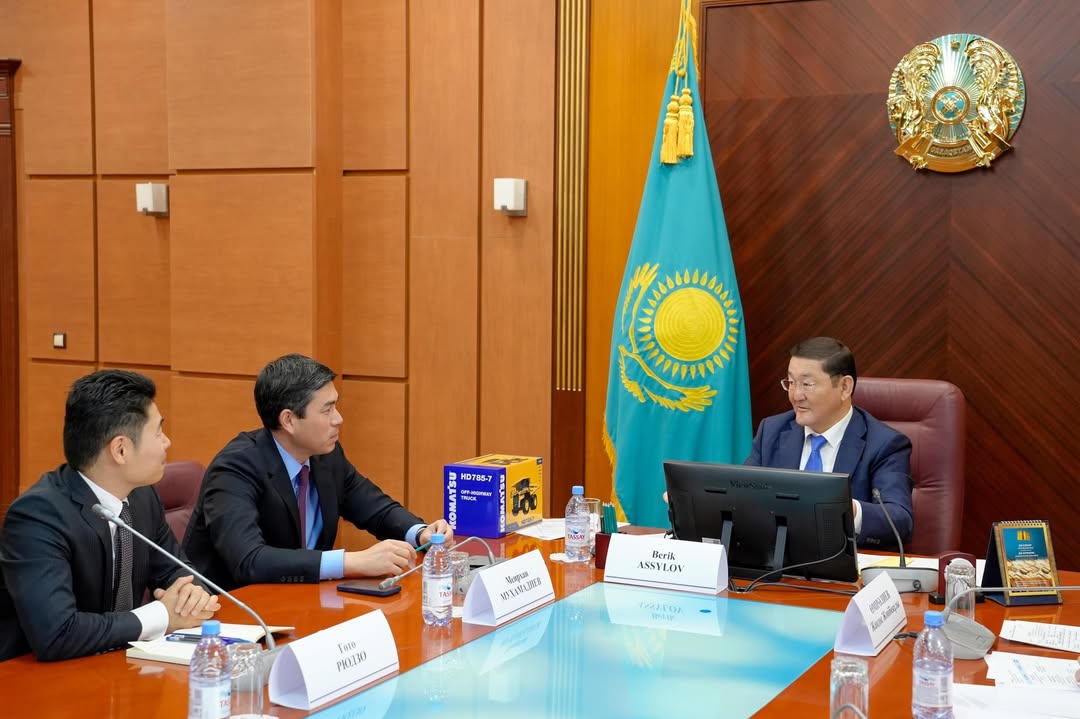 Генеральный Прокурор принял представителей Американской торговой палаты Казахстана и крупных компаний-инвесторов