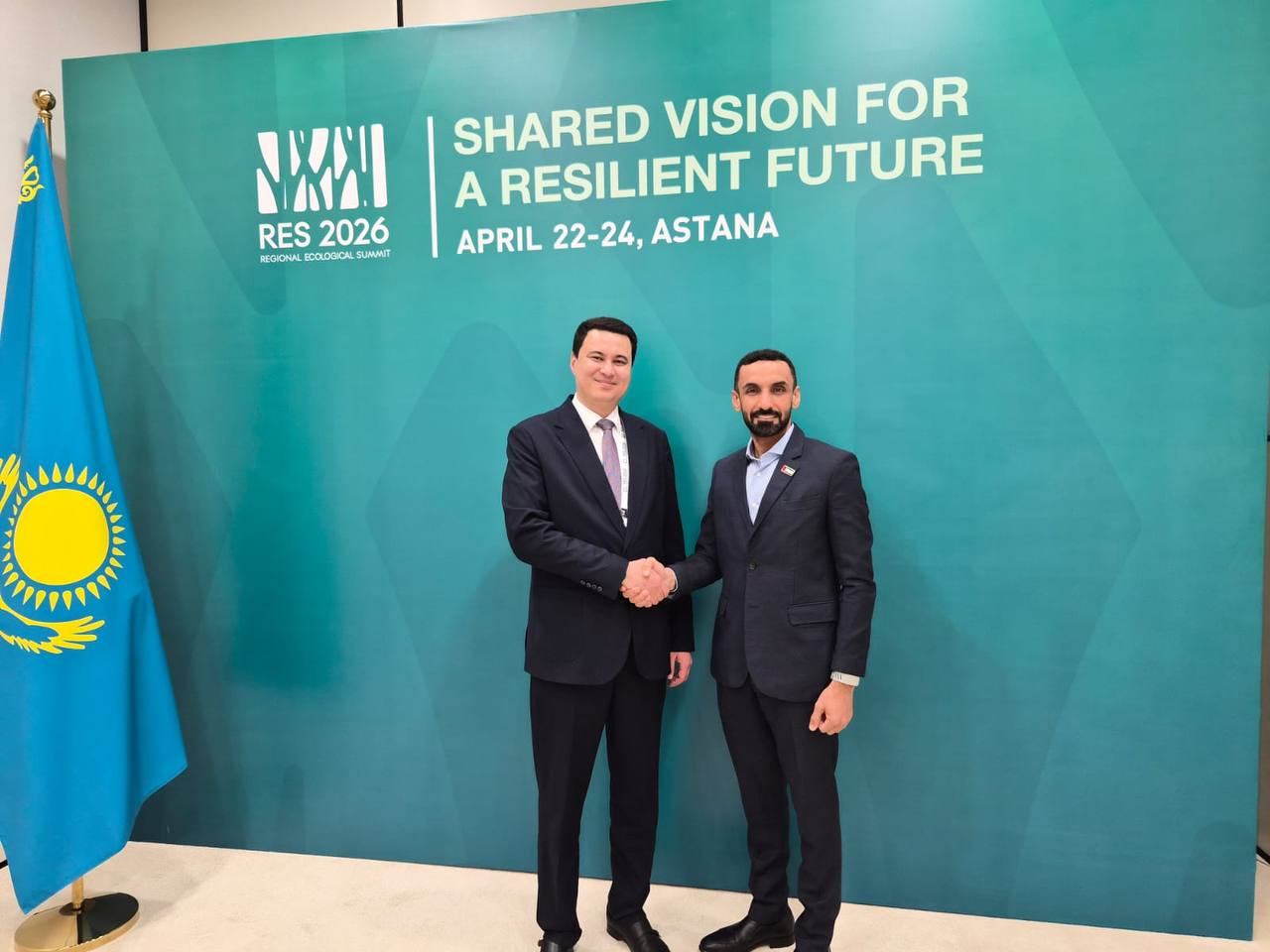 Казахстан и ОАЭ развивают сотрудничество в сфере климатической политики и устойчивого управления природными ресурсами