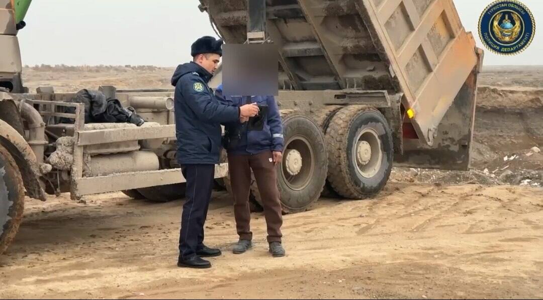 Полиция усилила контроль за соблюдением правил благоустройства в Туркестанской области