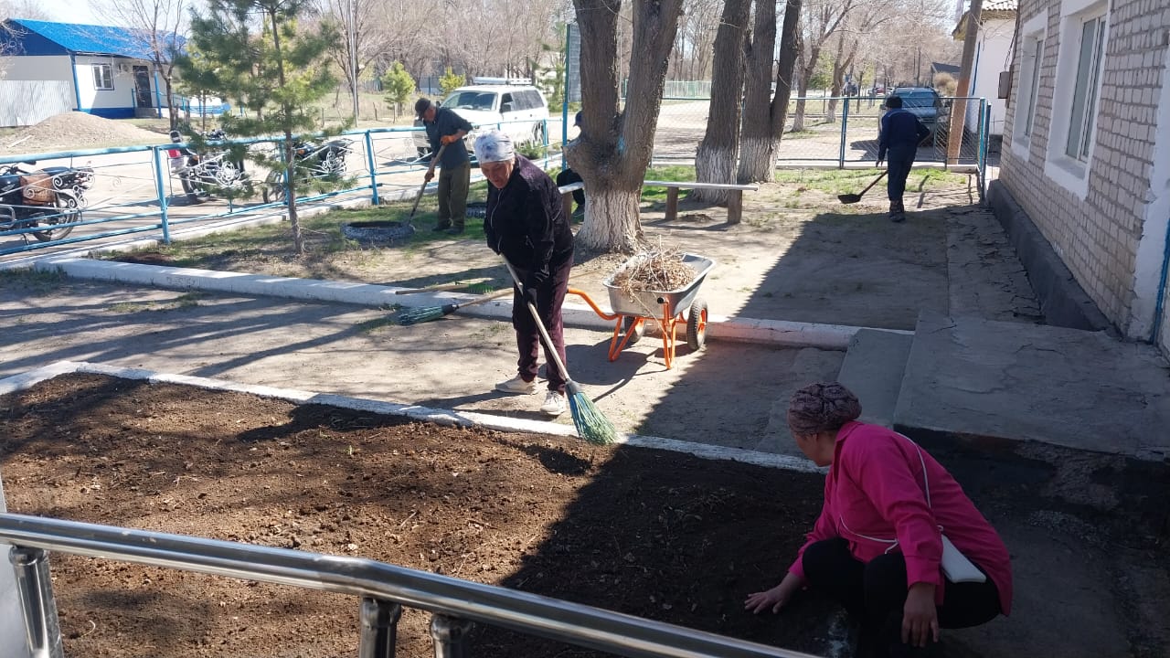 2026 жылдың 09 сәуір күні Көктерек ауылдық округінде  «Таза Қазақстан»  экологиялық акциясы аясында ұйымдастырылып өткізілді.