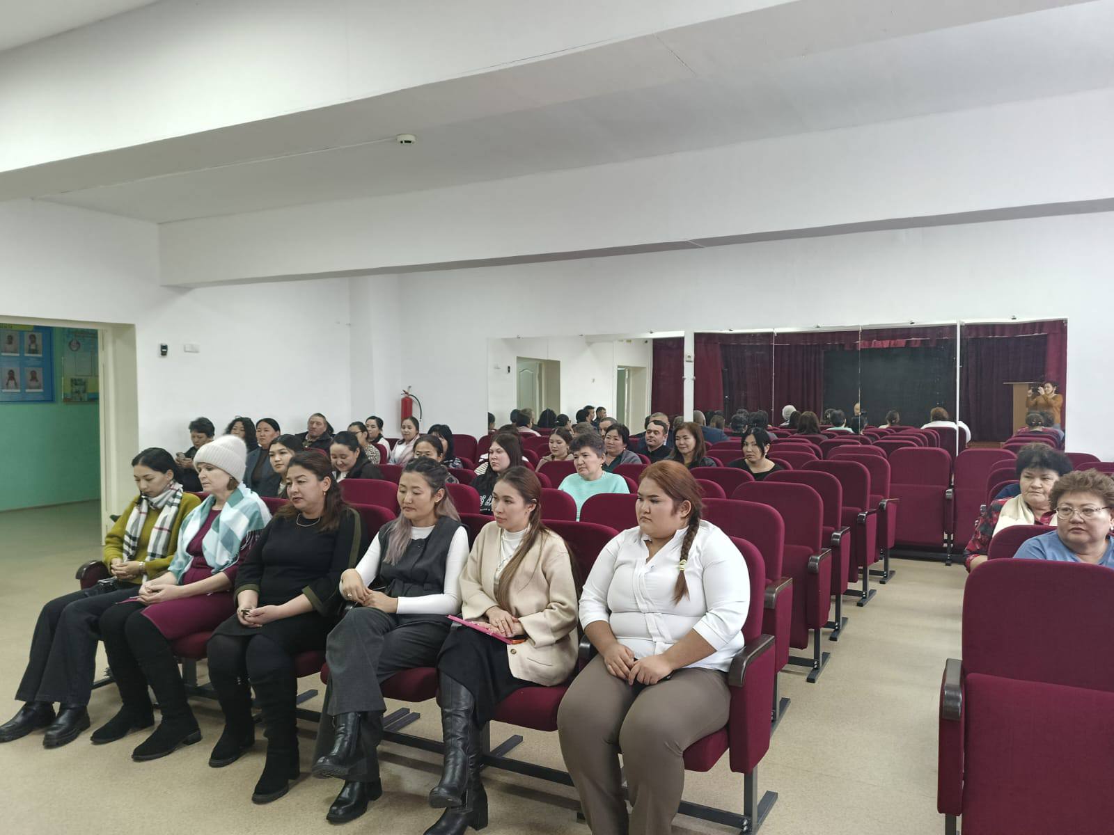 встреча акима сельского округа с жителями села Пресновка