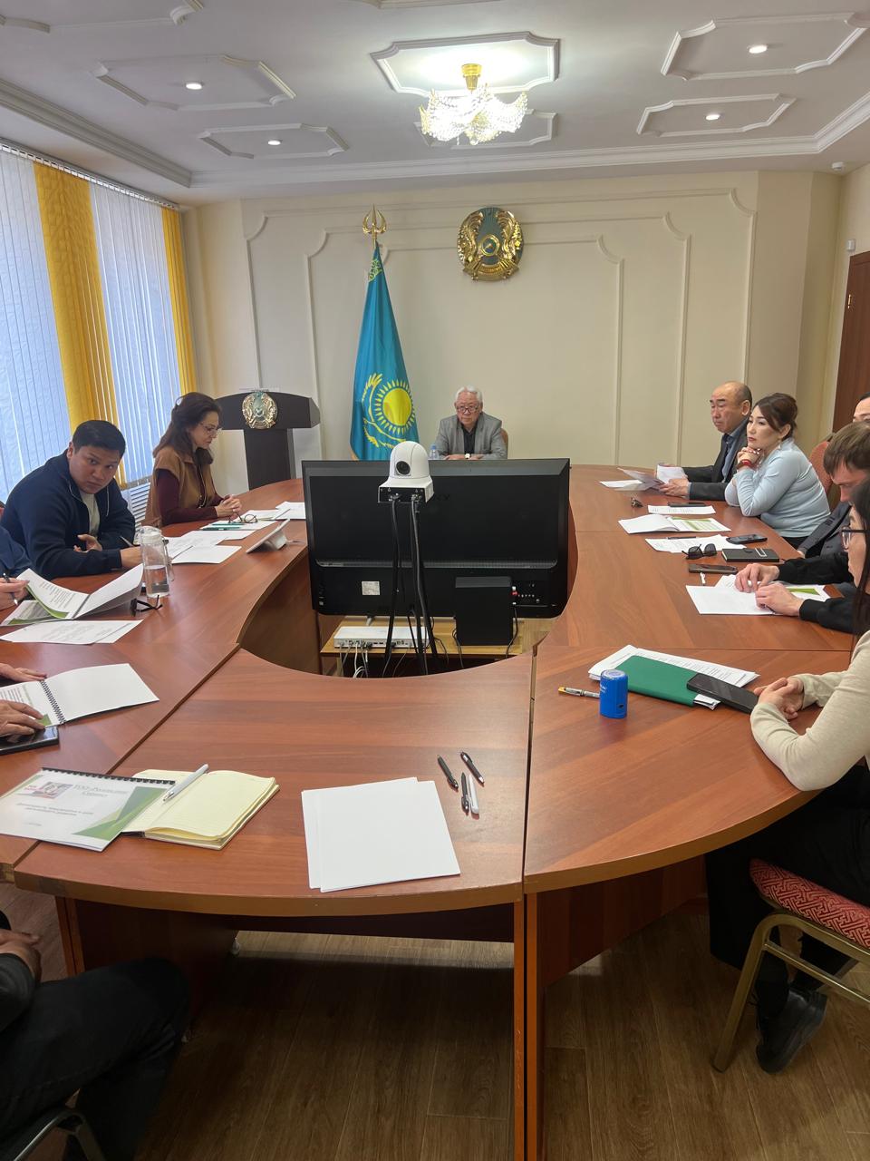 1 апреля 2026 года состоялось заседание Общественного совета Абайского района под председательством Цай Б.А