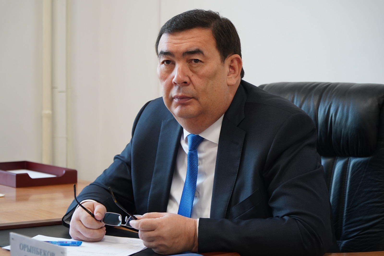 Аким города Тараз Бакытжан Орынбеков провёл приём граждан по личным вопросам