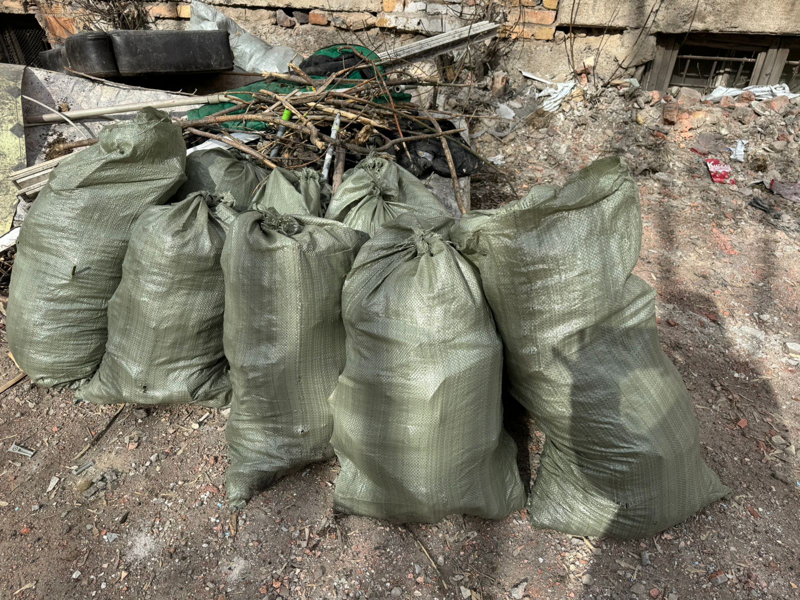 «В Темиртау успешно прошёл общегородской субботник»