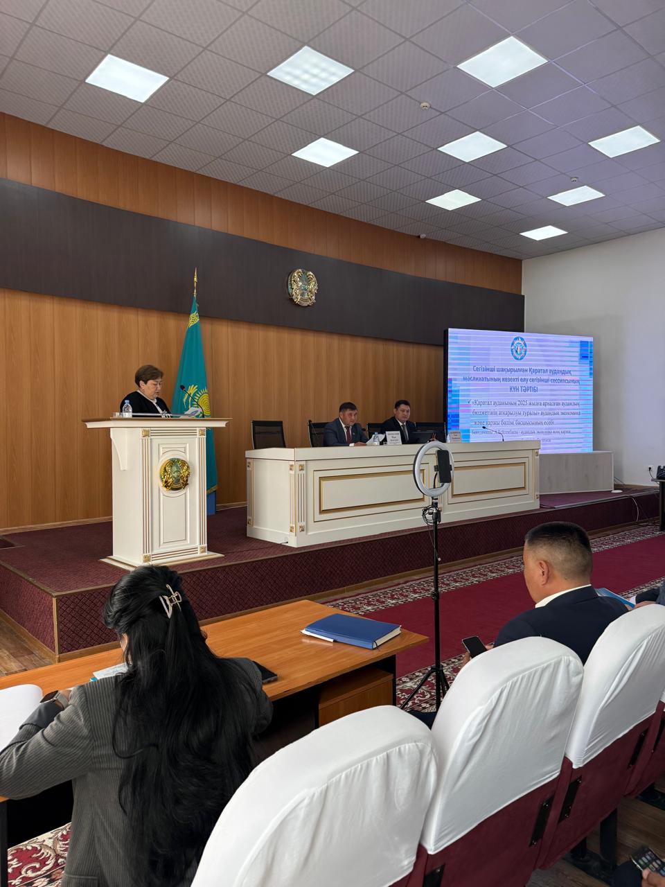 22 апреля 2026 года состоялась очередная пятьдесят восьмая сессия Каратальского районного маслихата восьмого созыва.