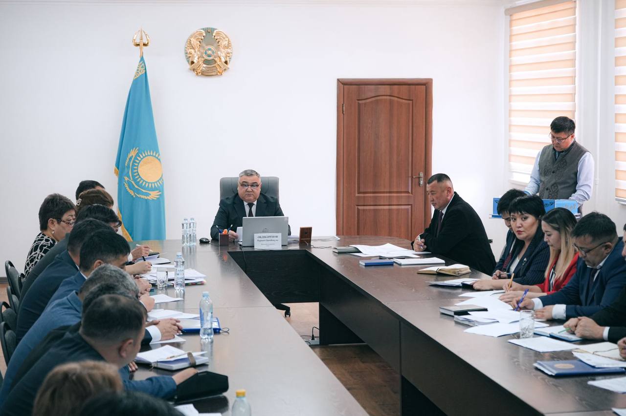 Под председательством Нуржана Оразбековича состоялось аппаратное совещание
