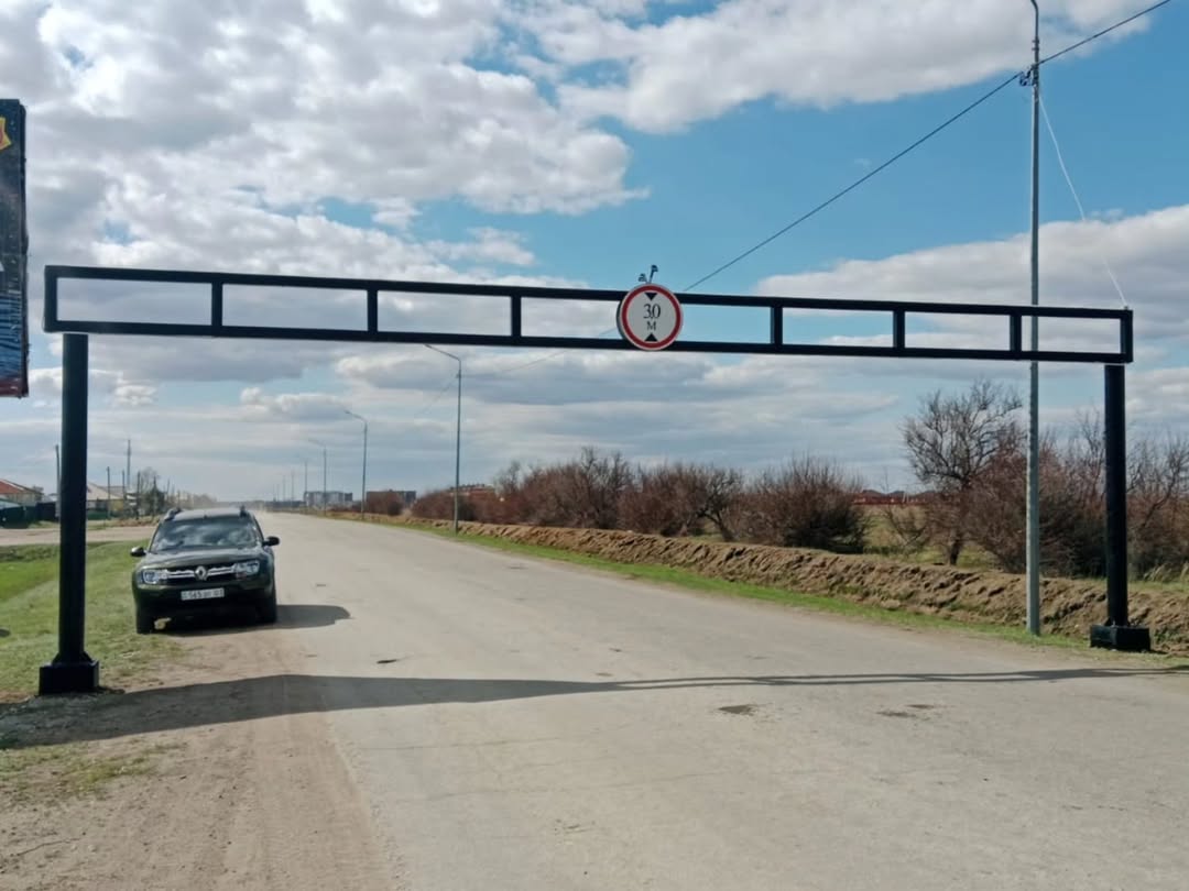 Водителей просят соблюдать ограничения на ул. Гарышкерлер