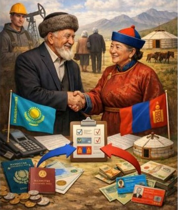 Сотрудничество в пенсионной сфере между Республикой Казахстан и Монголией