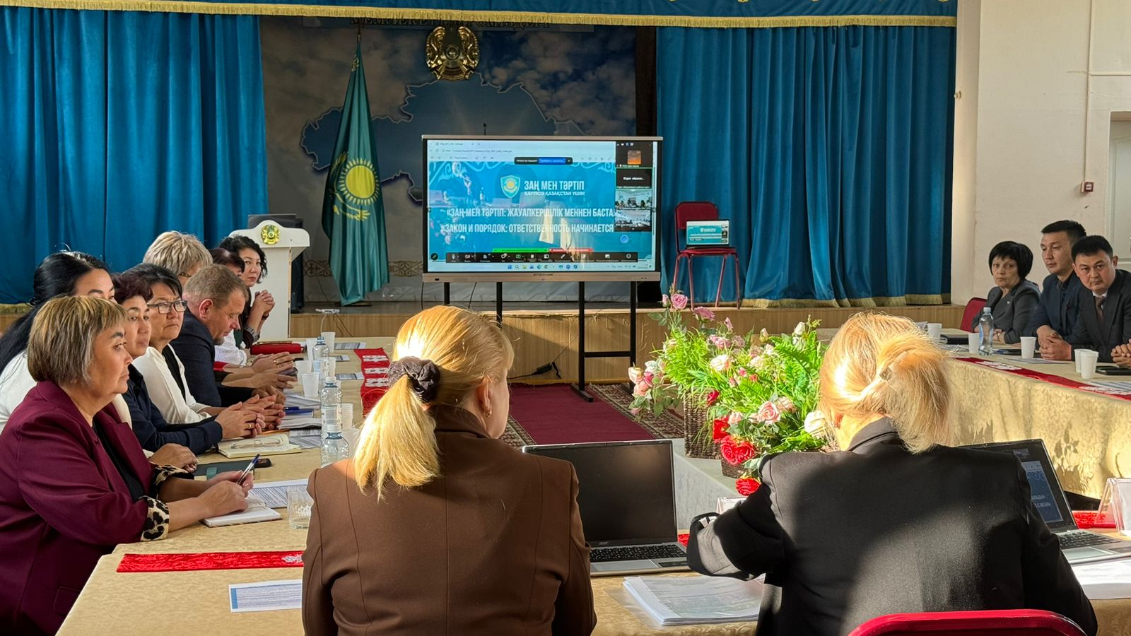 Рабочий визит руководителя Департамента в район Шал акына