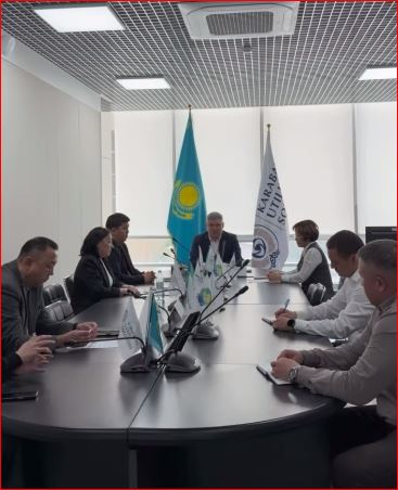 Проведена встреча ссотрудниками ТОО «KarabatanUtilitySolutions»